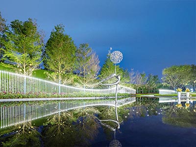 深圳中海阳光橡树园示范区景观雕塑工程(图8)