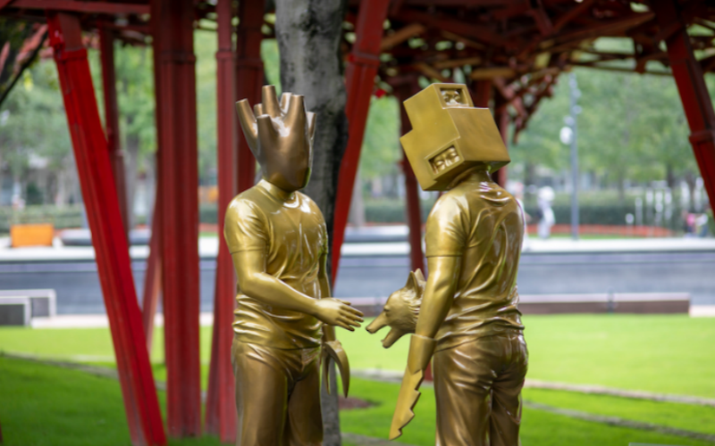 静安国际雕塑展开启“空间进化”：走进开放的公园美术馆(图2)