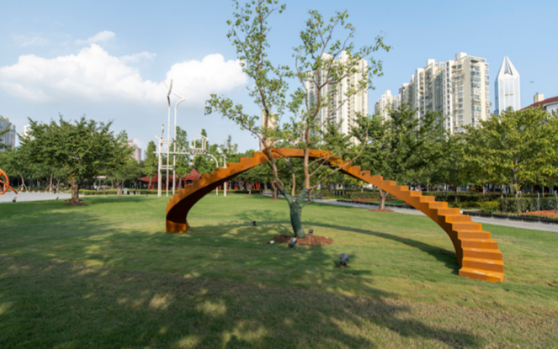 静安国际雕塑展开启“空间进化”：走进开放的公园美术馆(图4)