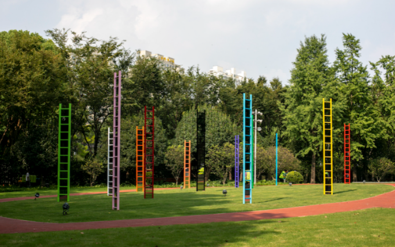 静安国际雕塑展开启“空间进化”：走进开放的公园美术馆(图8)