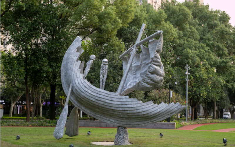 静安国际雕塑展开启“空间进化”：走进开放的公园美术馆(图9)