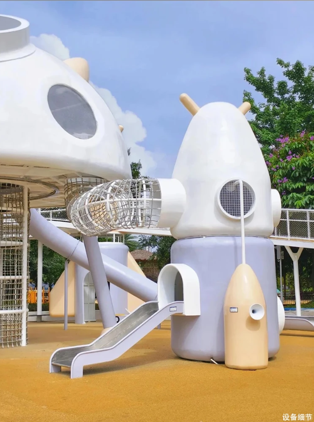 广州璟色雕塑 飞碟太空主题游乐设施(图3)