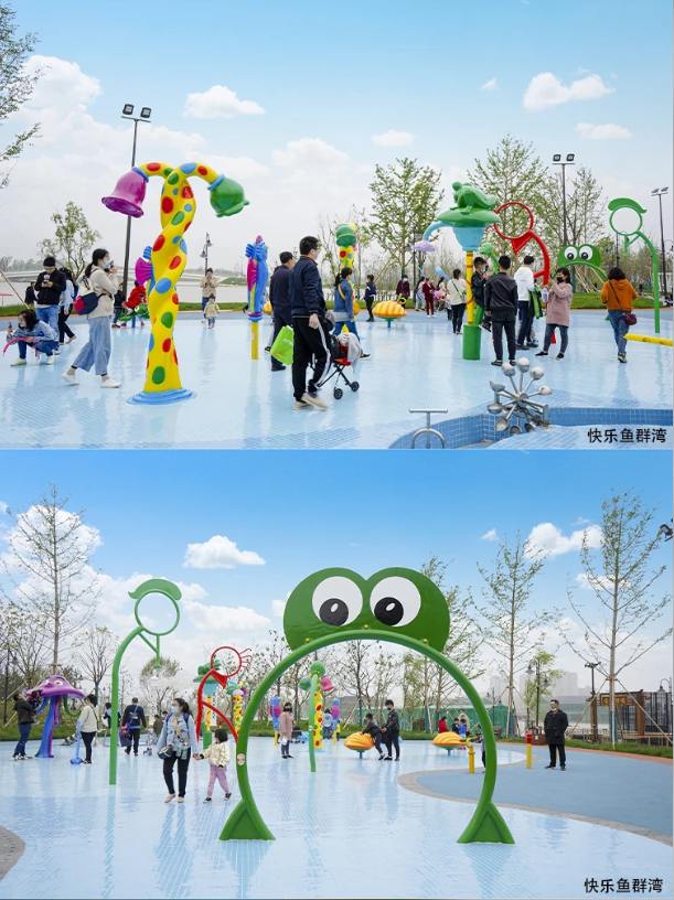 江苏盐城中华海棠园海棠乐园 仿真古树大门游乐雕塑(图10)
