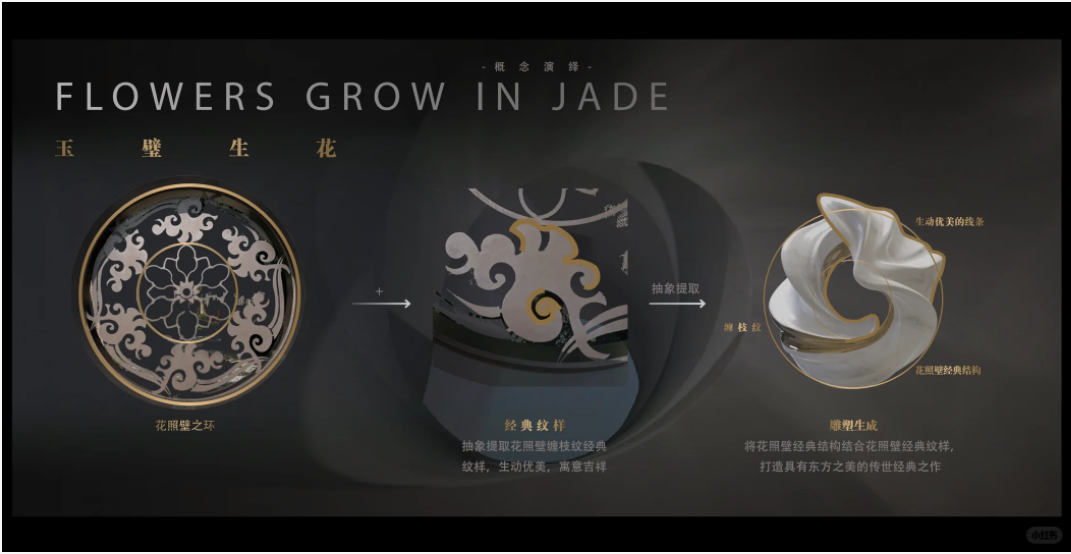 玉璧生花・豪宅高定水景雕塑(图2)